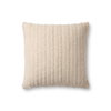 Magnolia Home by Joanna Gaines x Loloi Vera Pillow, Decorative Pillow, 18" length x 18" width thumbnail 1