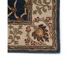 Poeme Hand-Woven Tufted Wool Dark Blue Area Rug thumbnail 3