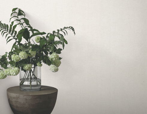 Huri White Wallpaper