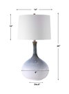 Eichler Mid-Century Table Lamp, by Uttermost, 1'2" width x 2'4" height x 1'2" depth thumbnail 3