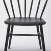 Colin Curved Back Dining Side Chair | Black Metal, Dining Chair by Mercana, 21.26" length x 21.26" width x 30.32" height thumbnail 14