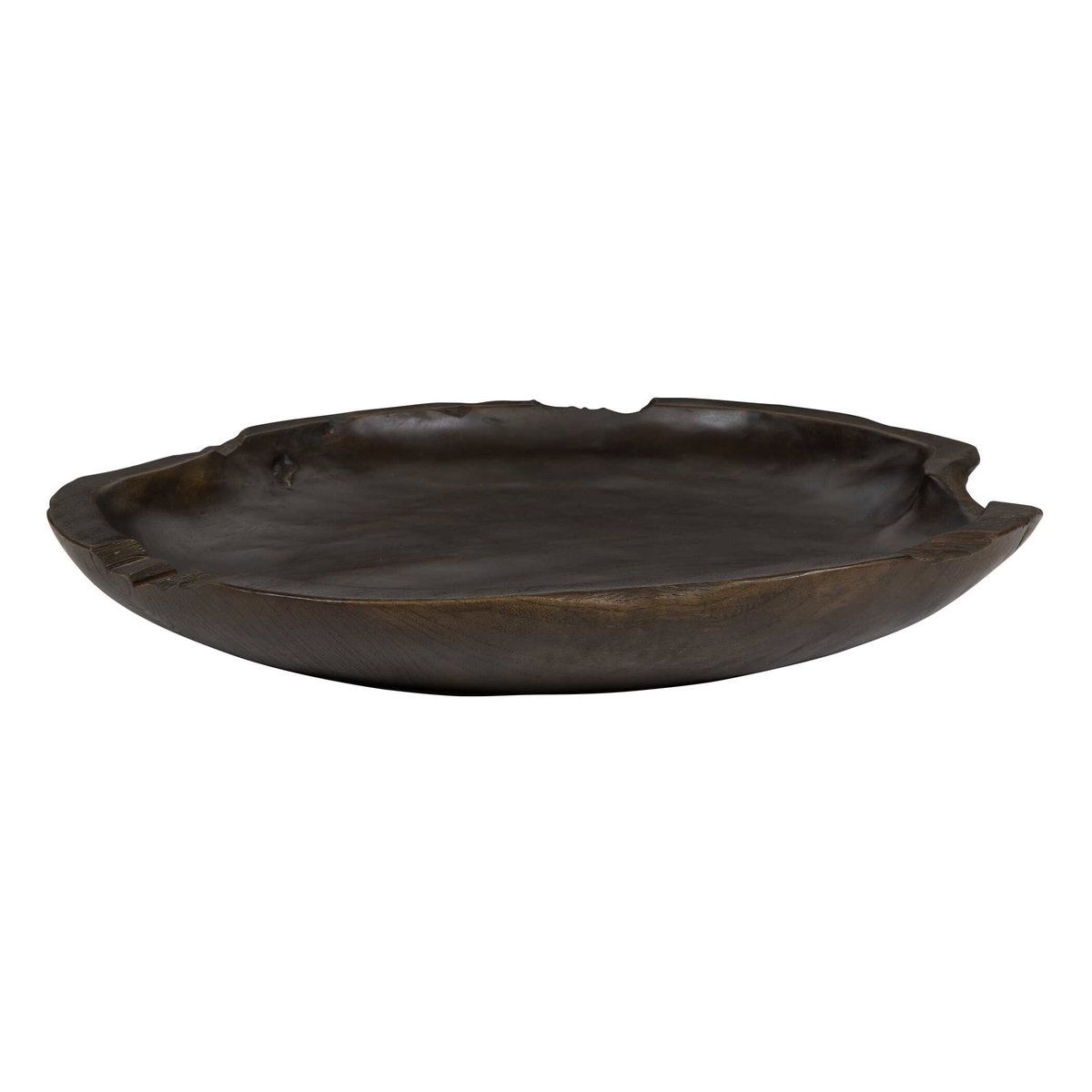 Nature's Edge Bowl, Decorative Tray by Uttermost, 20" width x 2.75" height x 20" depth View 7