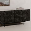 Kattan Sideboard Black, Cabinets & Sideboard by Moe's Home, 72" width x 31" height x 19" depth thumbnail 7