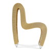 Seat Belt Cotton Upholstered Side Chair, Dining Chair by Phillips, 20" width x 33" height x 26" depth thumbnail 8