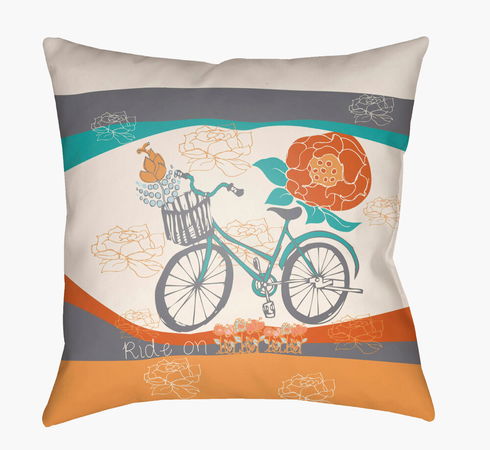 Doodle Accent Pillow