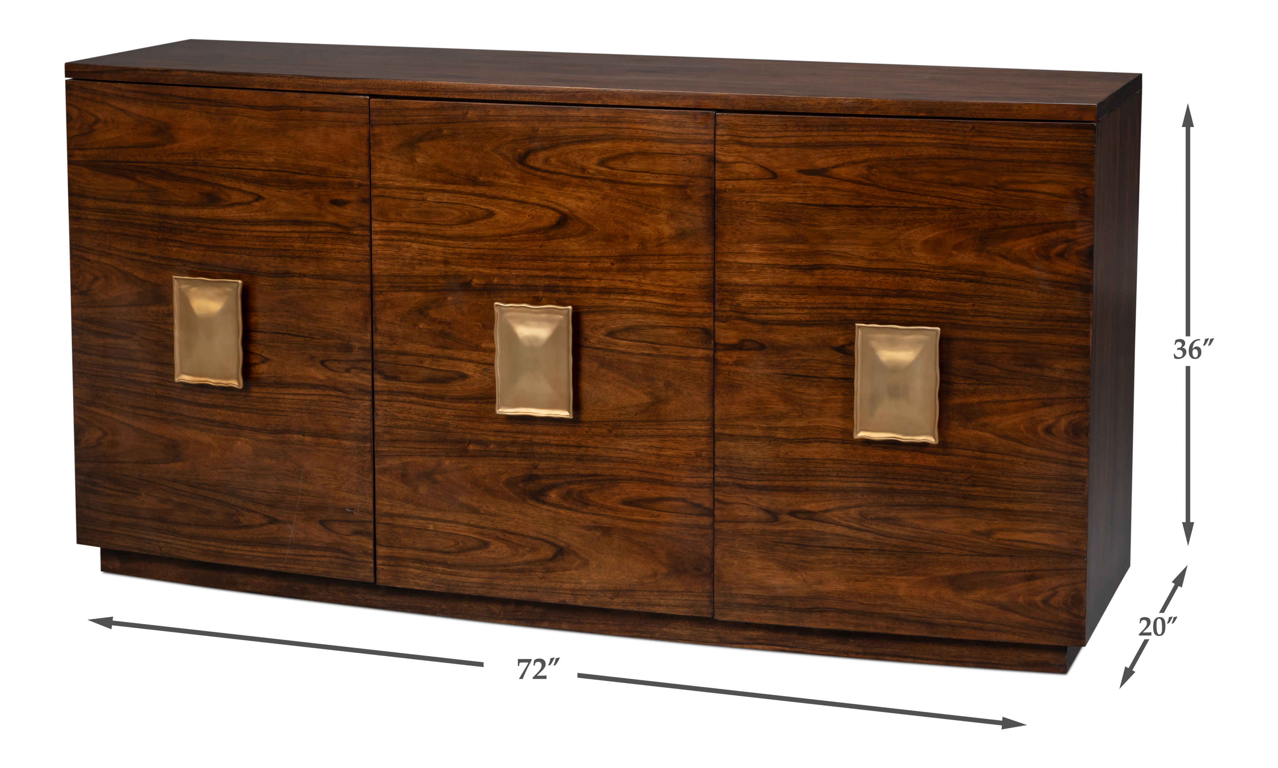 Dao Credenza, Cabinets & Sideboard by Sarreid, 72" length x 20" width x 36" height View 12