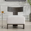 Finlay Dark Walnut Accent Chair, by Uttermost, 27.5" width x 32.25" height x 25.5" depth thumbnail 2