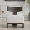Finlay Dark Walnut Accent Chair, by Uttermost, 27.5" width x 32.25" height x 25.5" depth thumbnail 2