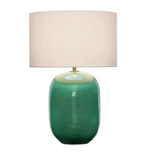 Hollis Teal Table Lamp