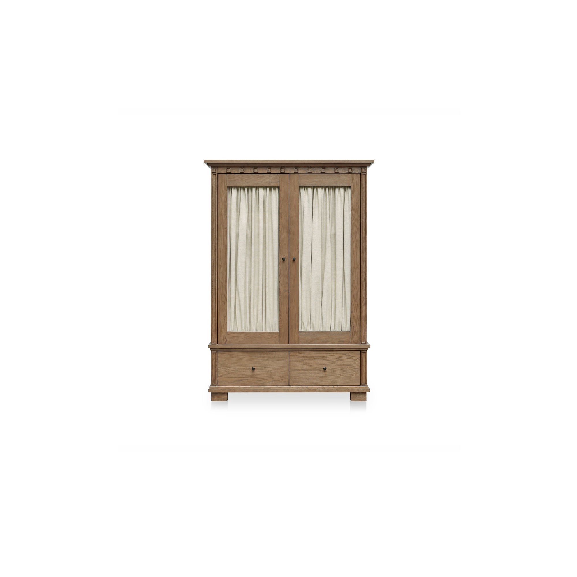 Lillian Tall Cabinet Brown, Cabinets & Sideboard by Moe's Home, 52" width x 74.4" height x 22.4" depth View 5