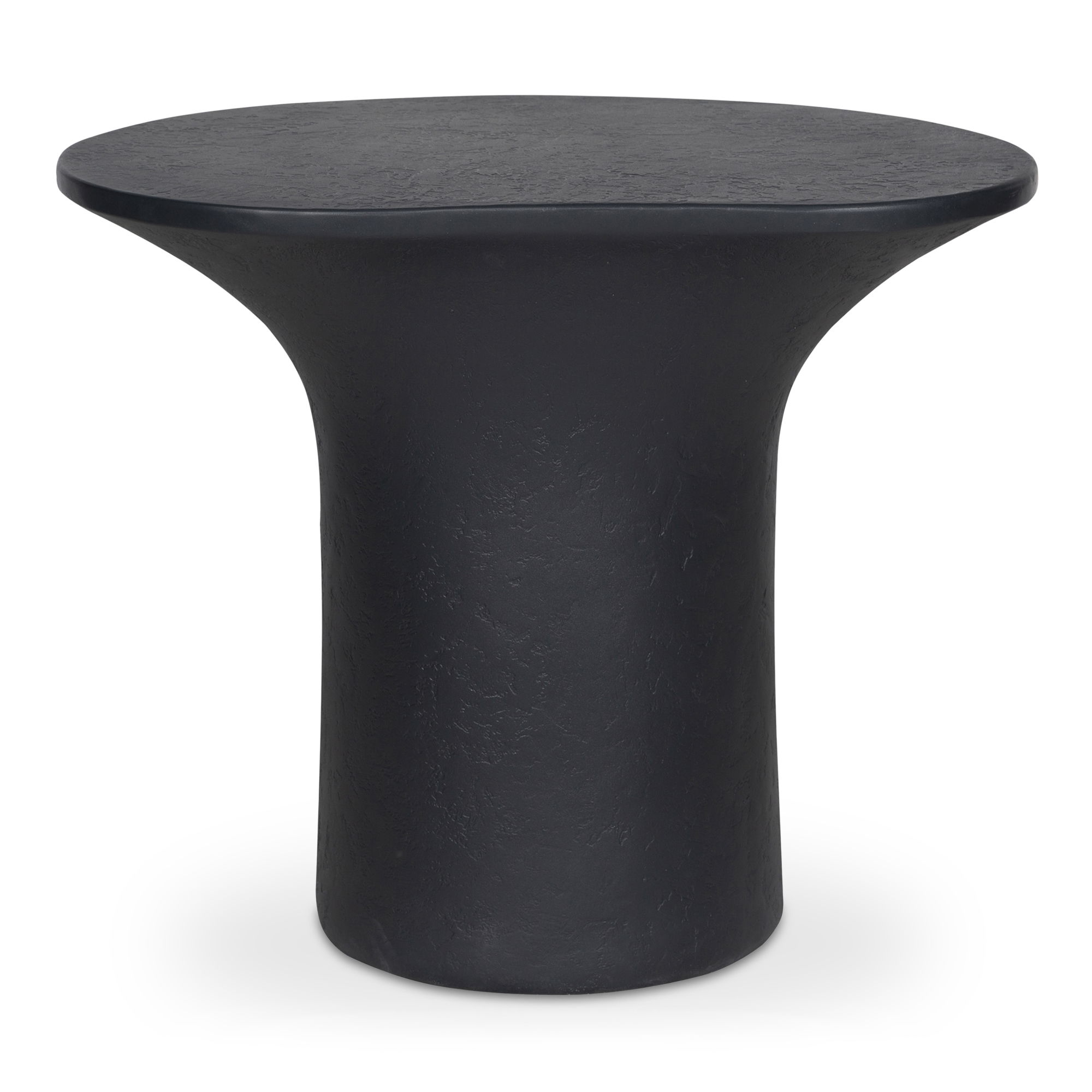 Yumi Outdoor Accent Table Black large image 