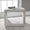 Cabana White Small Bench thumbnail 1