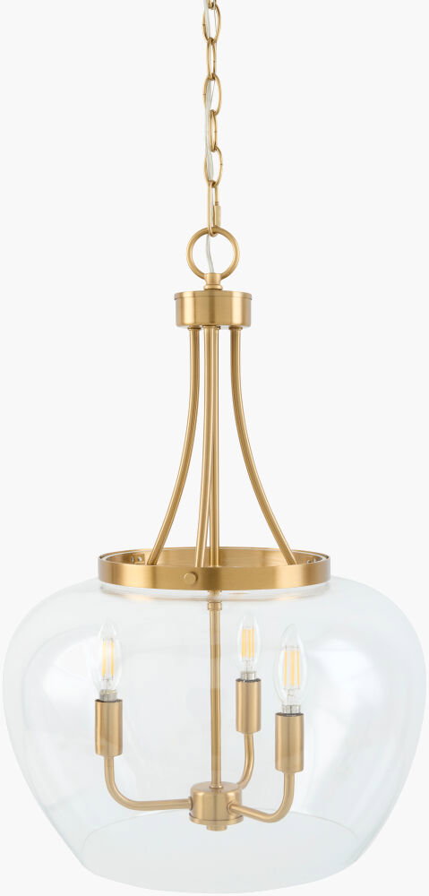 Yueva Pendant, by Surya, 16" length x 16" width x 23" height