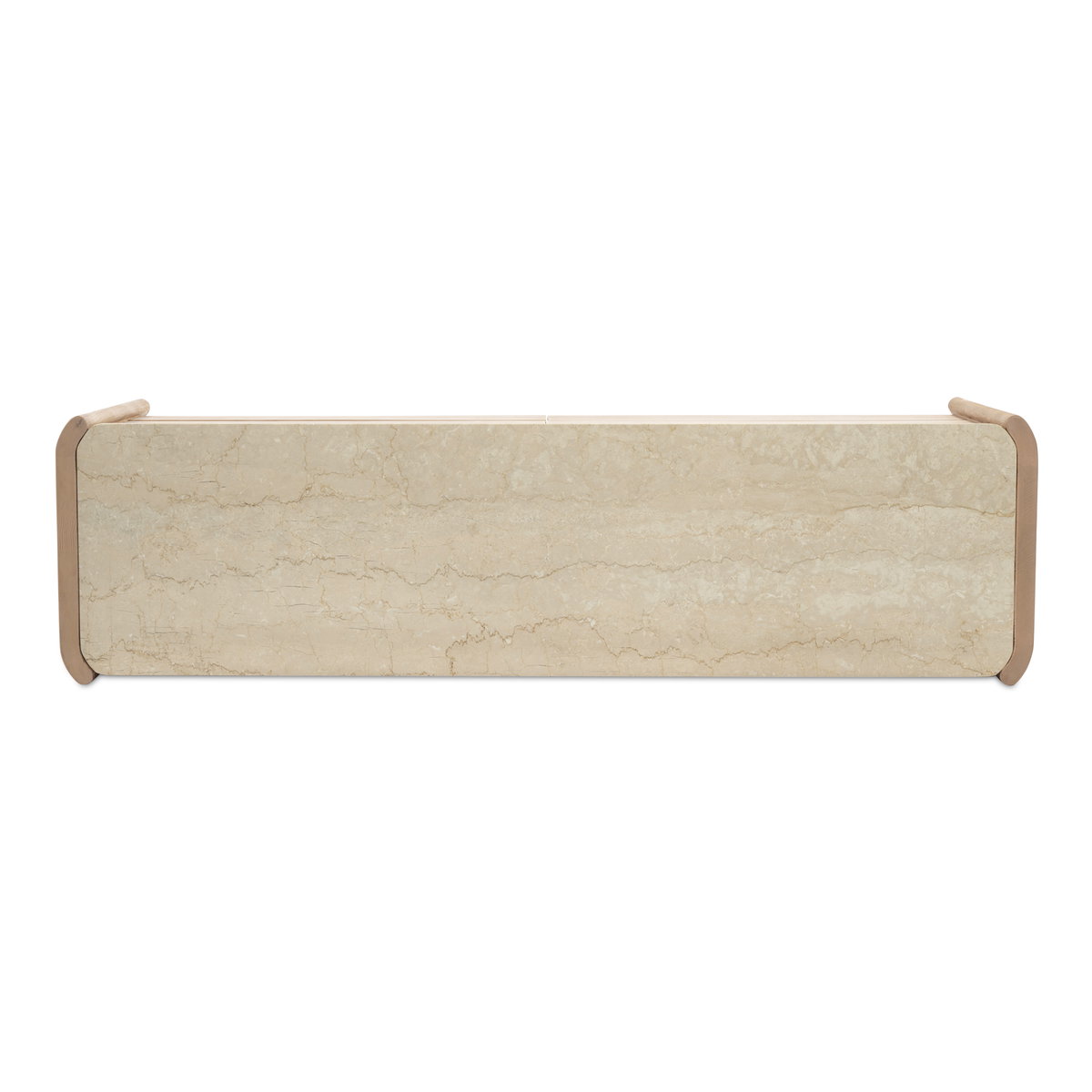 Lane 6 Drawer Dresser Natural, by Moe's Home, 72" width x 30" height x 20" depth View 6