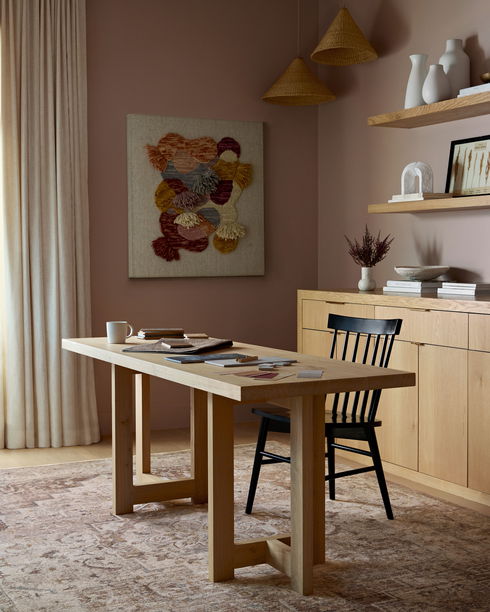 Loloi Abstract - Berry Wall Art