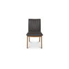 Demi Dining Chair Brown Leather-set Of Two, by Moe's Home, 19.7" width x 34" height x 24" depth thumbnail 5