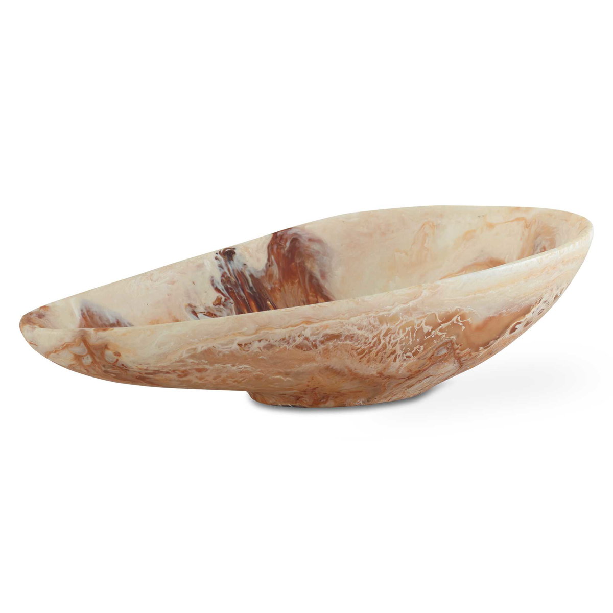 Marchena Handcrafted Bowl, Decorative Tray by Uttermost, 16" width x 4.5" height x 10" depth View 1
