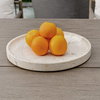 Travessa Outdoor Round Stone Tray, Decorative Tray by Uttermost, 15" width x 1.75" height x 15" depth thumbnail 4