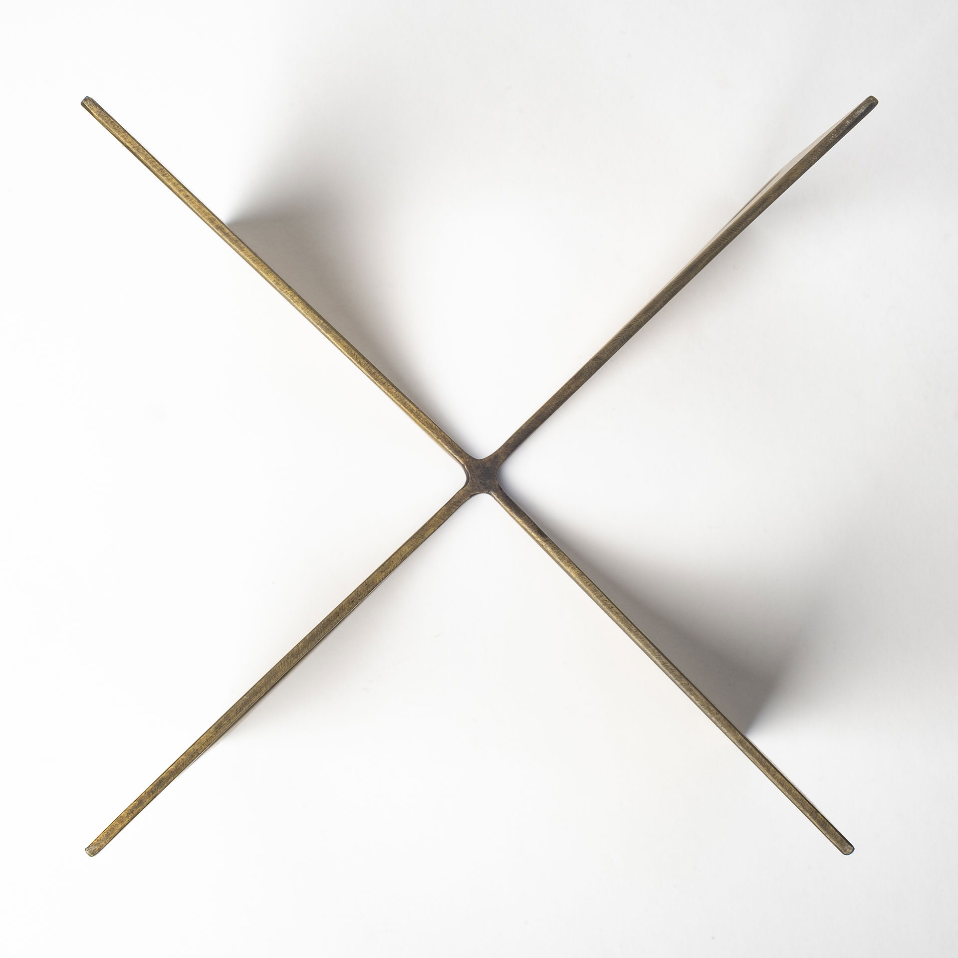 Lima II (Large) 10L x 10W Gold Geometric Decorative Object, by Mercana, 9.75" length x 9.75" width x 9.75" height View 6