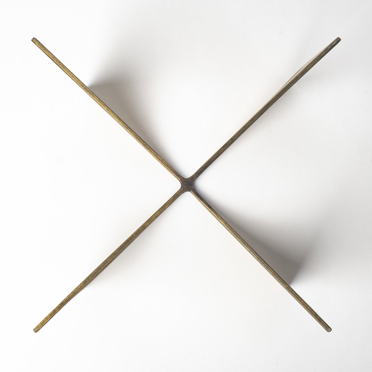 Lima II (Large) 10L x 10W Gold Geometric Decorative Object, by Mercana, 9.75" length x 9.75" width x 9.75" height View 6