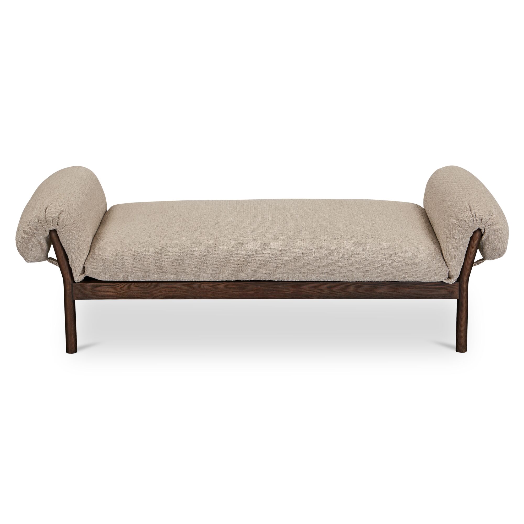 Cardero Daybed Beige, Chaise Lounges & Daybed by Moe's Home, 74.5" width x 23.5" height x 30" depth View 6
