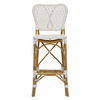 Clemente Bar Stool in Natural/White thumbnail 4