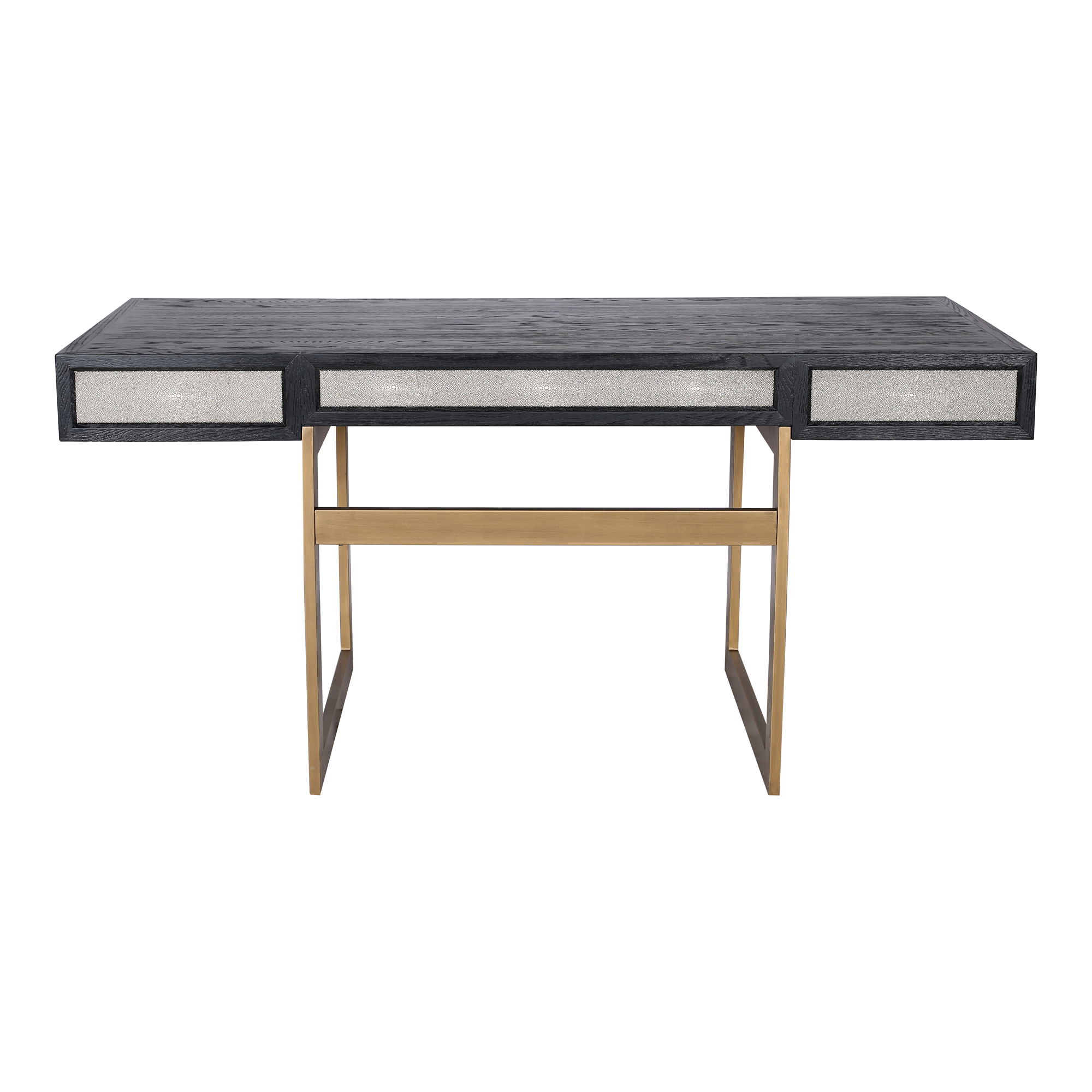 Mako Desk Grey, by Moe's Home, 63" width x 30" height x 27.5" depth View 4