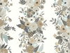 Garden Party Trellis White & Brown Wallpaper thumbnail 0