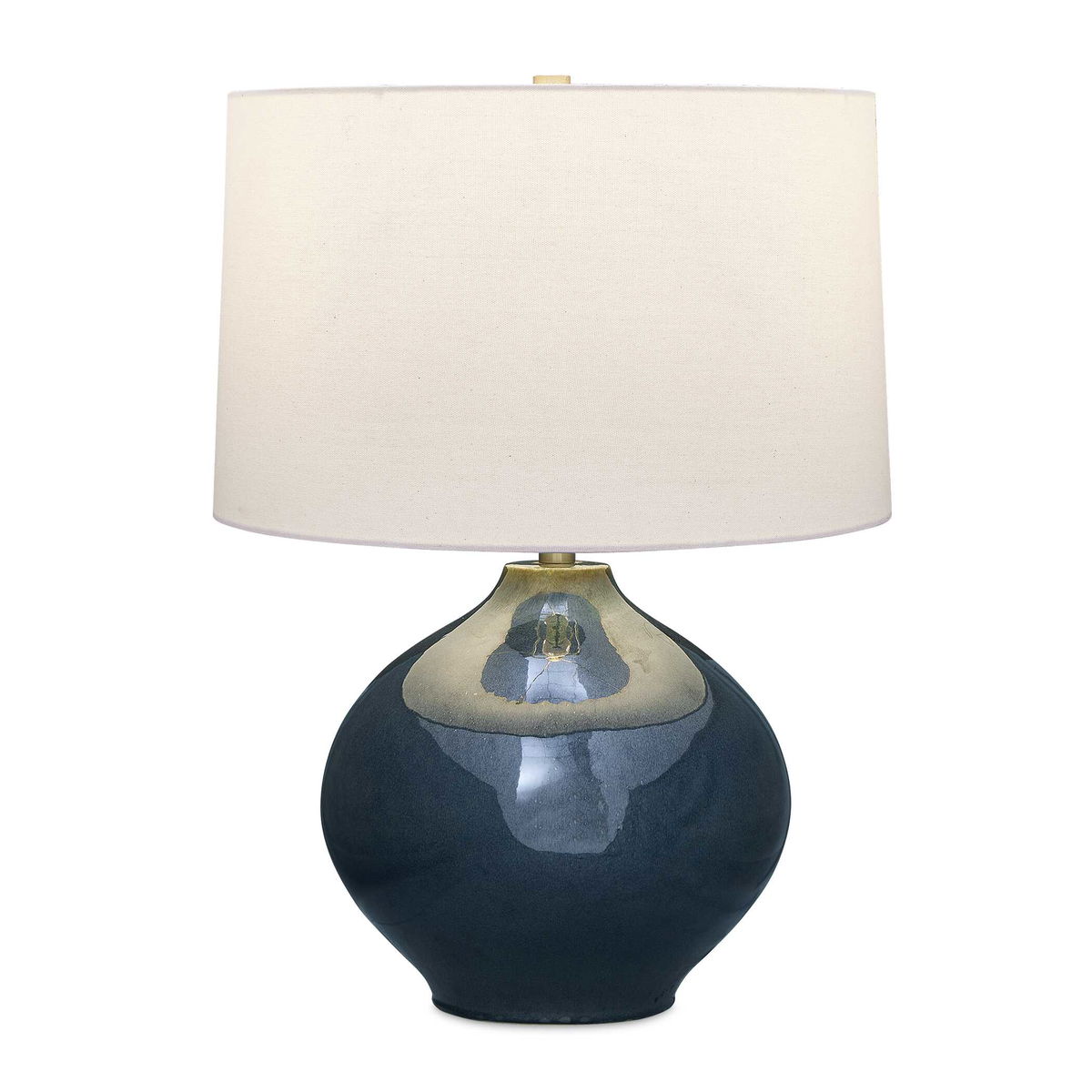 Corrine Deep Blue Table Lamp, by Uttermost, 18" width x 24.5" height x 18" depth View 1