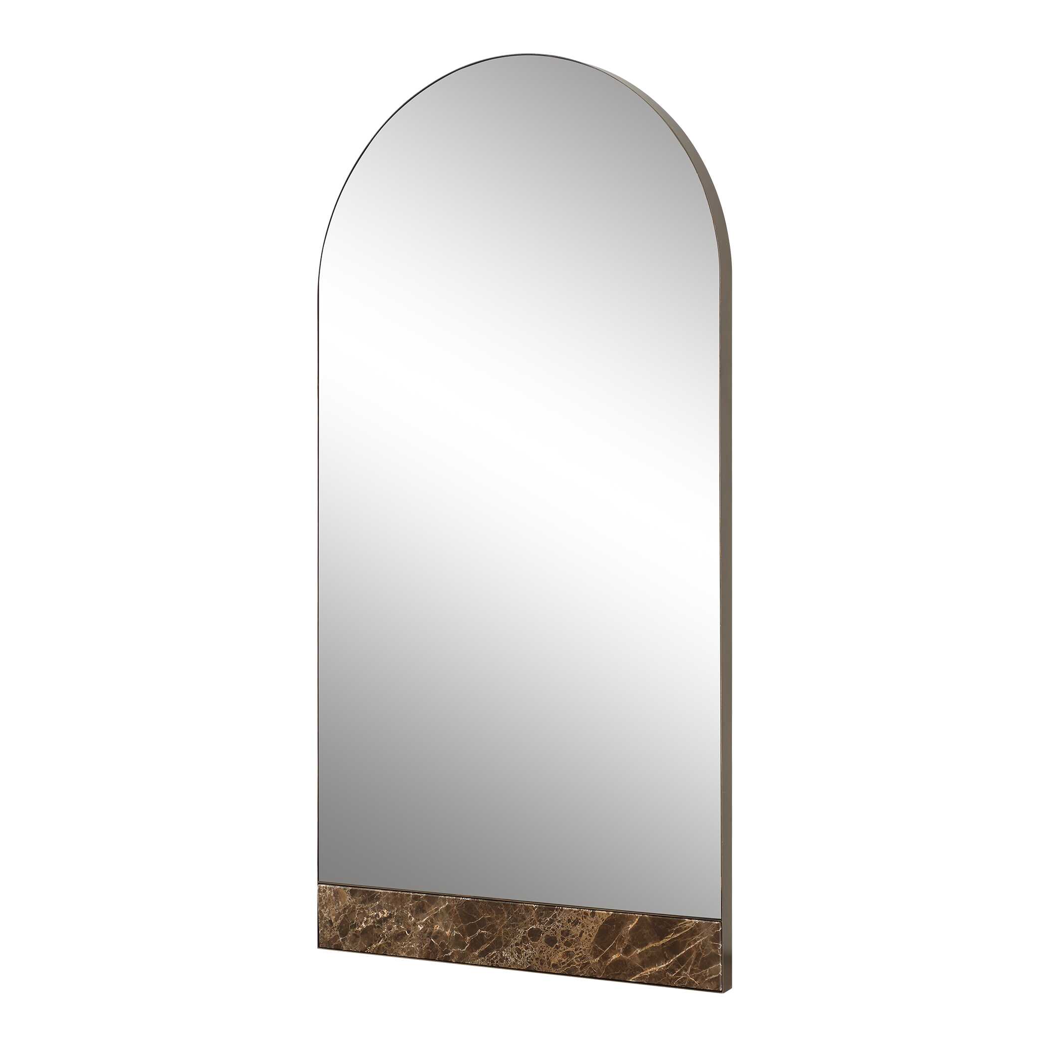 Hanover Marble Arch Mirror, by Uttermost, 39.37" width x 78.75" height x 2" depth View 5