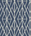 Riviera Bamboo Trellis Navy Wallpaper thumbnail 0