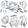 Peonies Giant Wall Decals, by York Wall, 3' length x 1'5.25" width x 2.06" depth thumbnail