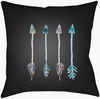 Arrows Accent Pillow, Decorative Pillow by Surya, 18" length x 18" width thumbnail