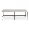 River Coffee Table Botticino Marble, by Moe's Home, 52.5" width x 17" height x 27.5" depth thumbnail 1