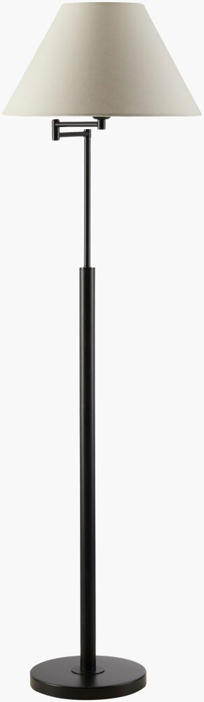 Zeke Accent Floor Lamp, by Surya, 17" width x 64" height