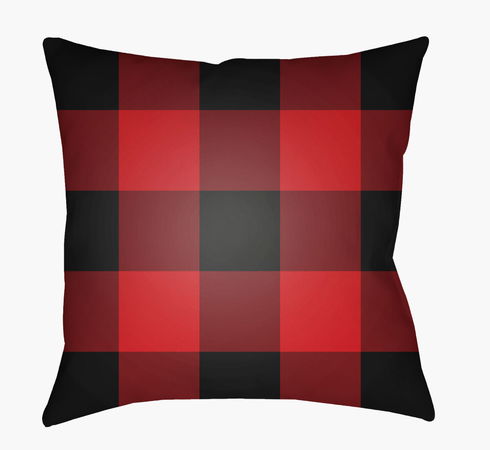 Checker Accent Pillow