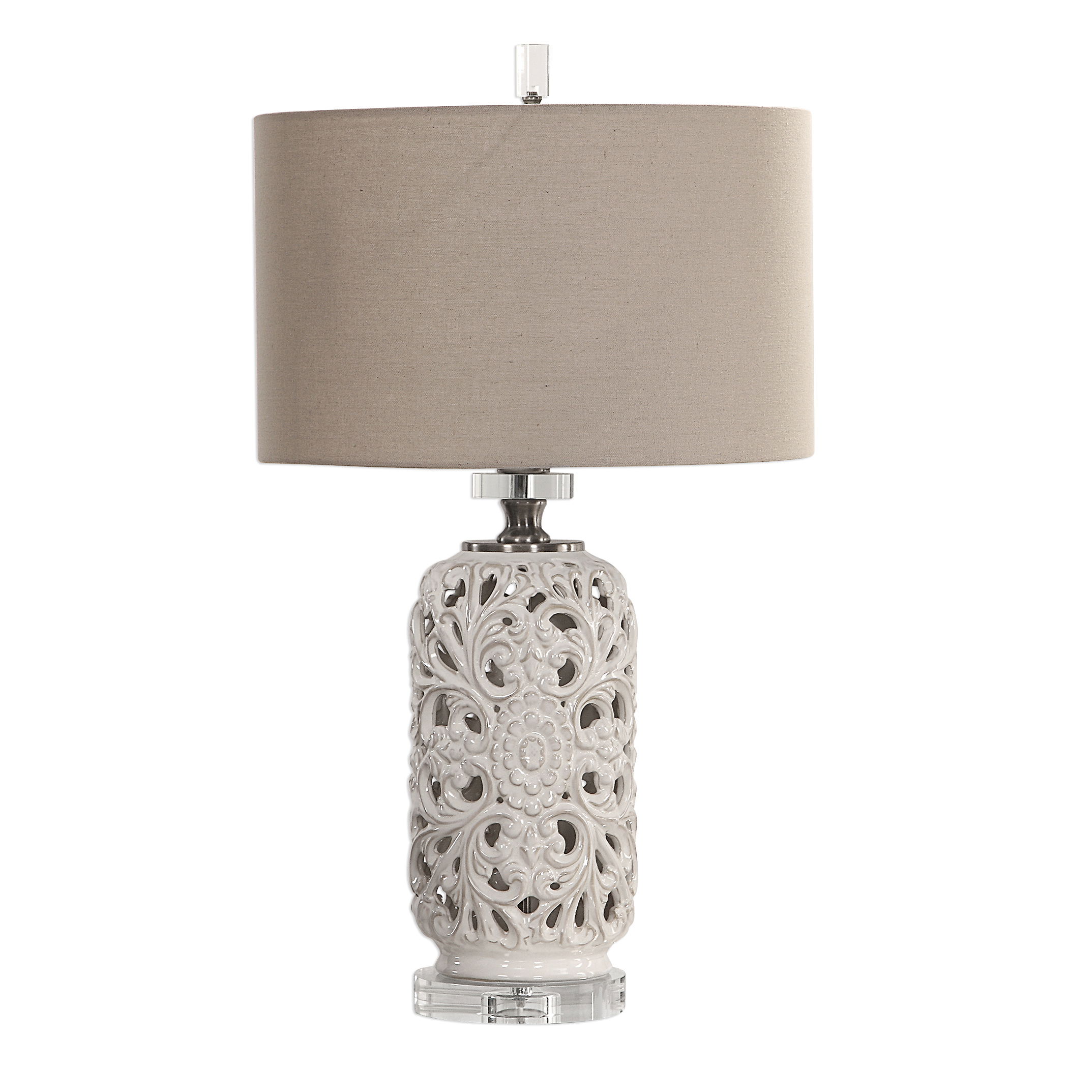 Dahlina Ceramic Table Lamp large image 