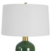 Verdell Green Table Lamp, by Uttermost, 17" width x 29" height x 17" depth thumbnail 6