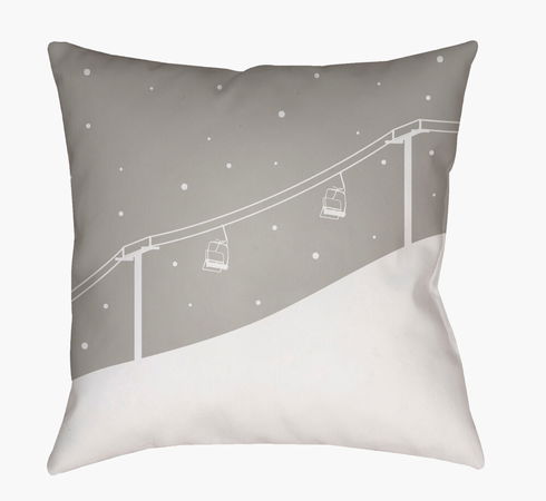 Ski Lift Accent Pillow