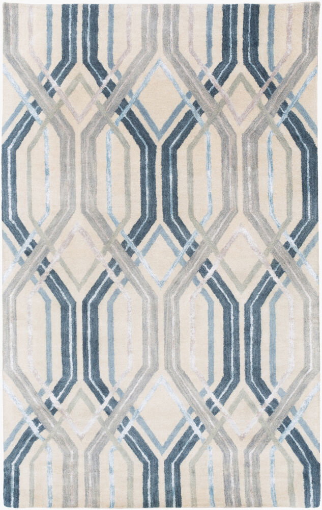 Banshee Handmade Rug, by Surya, 1'6" length x 1'6" width