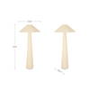 Gigi Floor Lamp Cream, by Moe's Home, 23.62" width x 49.21" height x 20.47" depth thumbnail 4