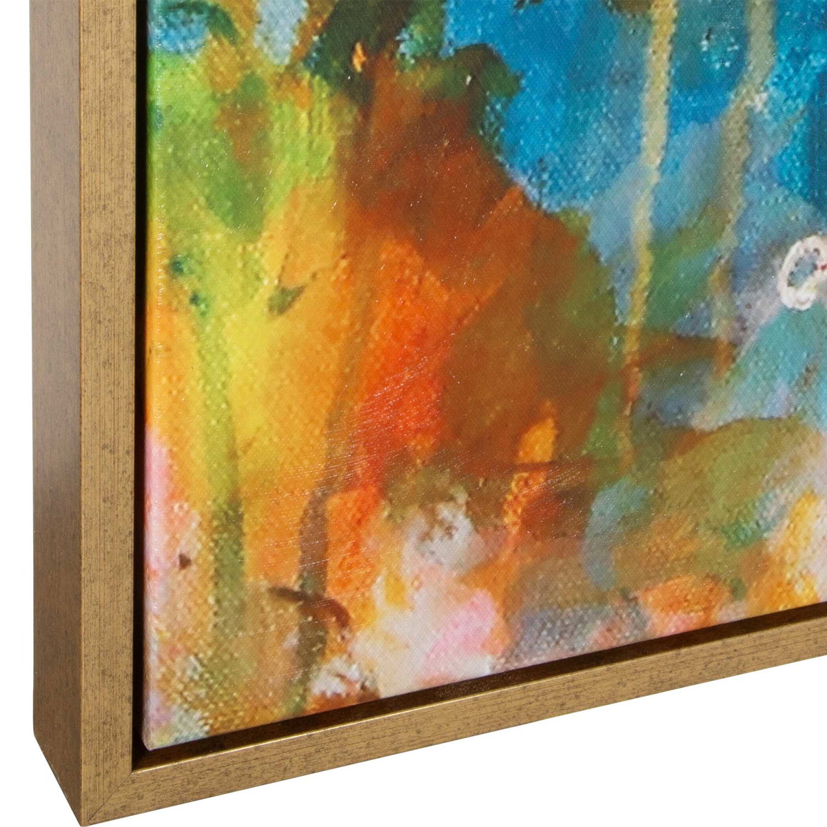 A Colorful Mindset Framed Abstract Art, by Uttermost, 44" width x 44" height x 2" depth View 6