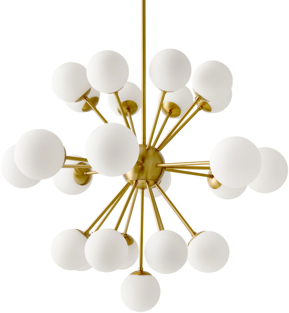 Liora Chandelier, by Surya, 36" length x 36" width x 32" height