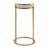 Cailin Gold Accent Table, Furniture by Uttermost, 14.17" width x 25.98" height x 14.17" depth thumbnail 5