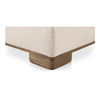 June Sofa Oatmeal, Sofas & Sectional by Moe's Home, 70" width x 30" height x 40" depth thumbnail 7