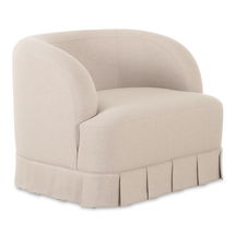 Online Designer Bedroom Maren Swivel Chair Beige