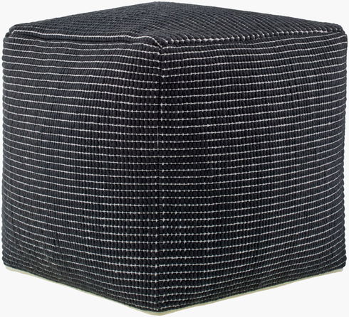 Chunky Grid Pouf
