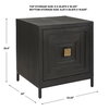 Aiken Geometric Cabinet / End Table, Side & End Table by Uttermost, 22.25" width x 25.5" height x 20" depth thumbnail 3
