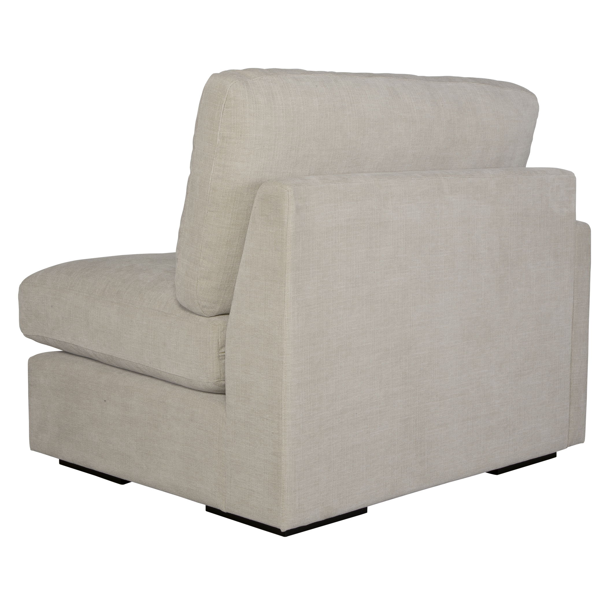 Refuge Sand Left Arm Facing Sofa, Furniture by Uttermost, 43.25" width x 30" height x 37.5" depth View 11