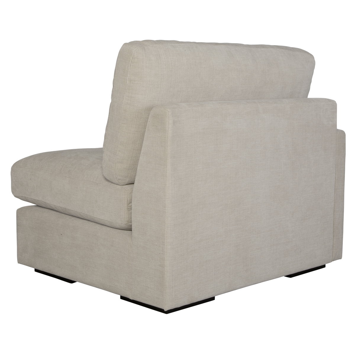 Refuge Sand Left Arm Facing Sofa, Furniture by Uttermost, 43.25" width x 30" height x 37.5" depth View 11